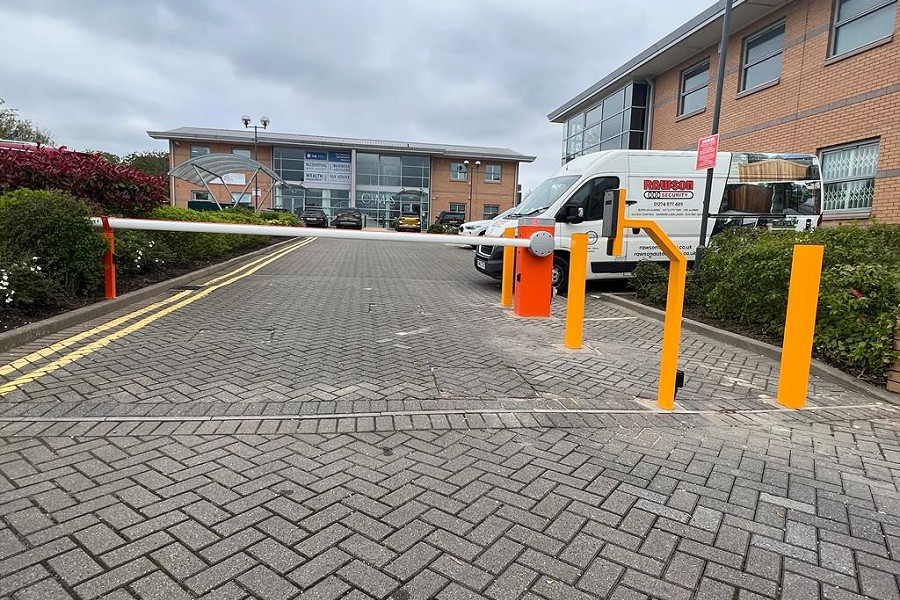 Install of Access Barrier for Leeds Office Building