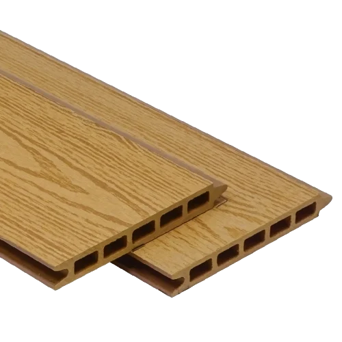 Golden Oak wood grain WPC wood plastic