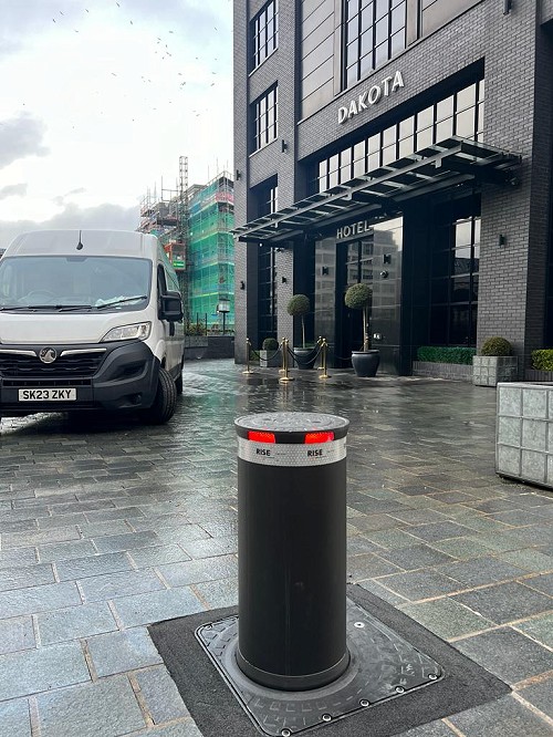 Spartacus Bollards - Installed