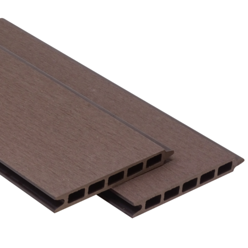 Brown Sanded WPC Wood plastic