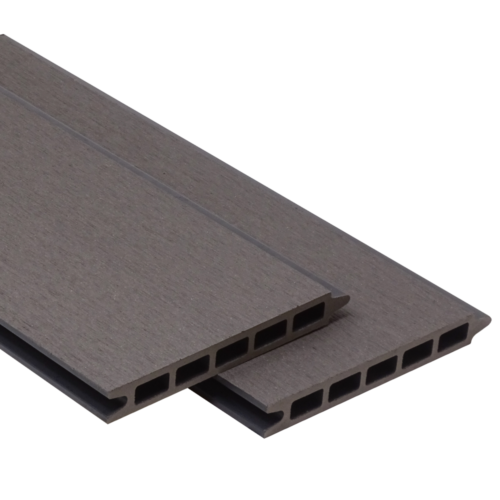 Grey sanded WPC Wood plastic