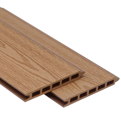 Light Brown Wood Grain WPC Wood plastic